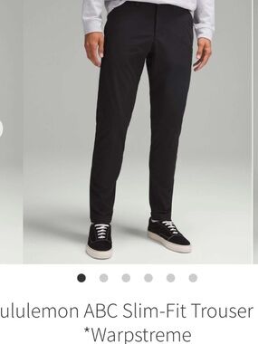 Lululemon ABC Slim-Fit Trouser *Warpstreme Men’s Size 35